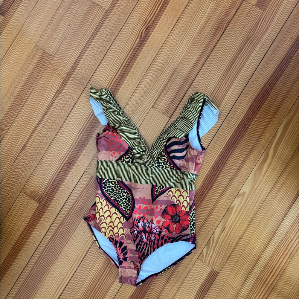 Avenue Leopard Print Swimsuit - Picture 4 of 7